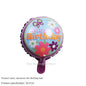 New 10 Inch Round Love Shape English Aluminum Film Balloon New Year's Birthday Valentine's Day Party Wedding Room Decoration