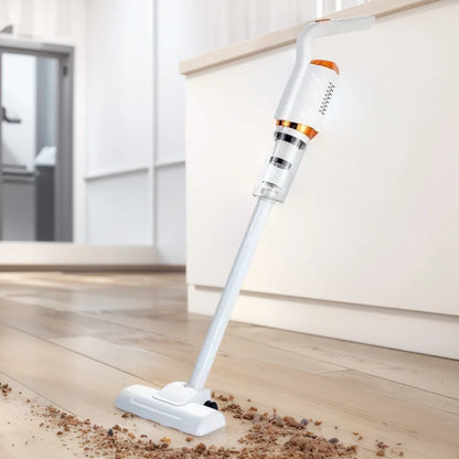 Large‑Suction Wireless Handheld Vacuum – USB‑Rechargeable 120W Cleaner with 2000mAh Battery for Home & Car