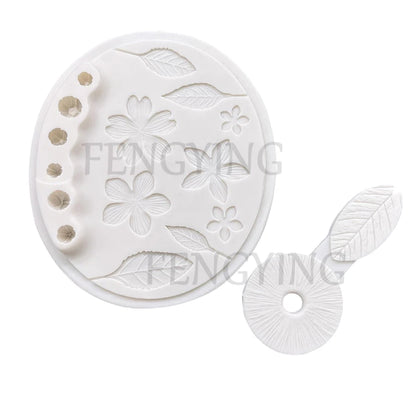 Flower Cherry Blossom Silicone Mold Sugarcraft Chocolate Cupcake Baking Mold Fondant Cake Decorating Tools