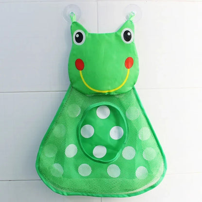 Baby Bathtub Dinosaur Suction Hanging Bag Basket Mesh for Toys Organizer
