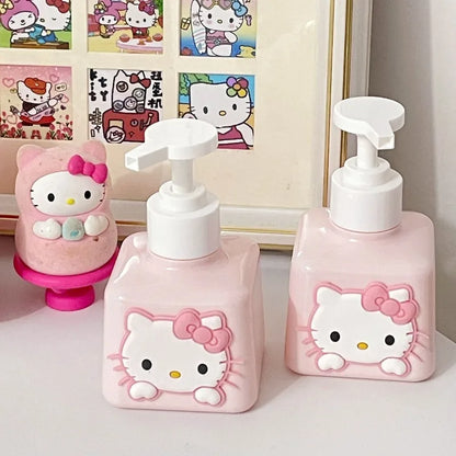 Hello Kitty Inspired Kawaii Squeeze Bottles (Leakproof Travel Toiletry Containers)