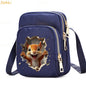 Cat & Dog Faith Quote Crossbody Phone Bag