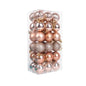 36/24pcs 40mm Merry Christmas Balls Christmas Tree Hanging Ball Ornaments Christmas New Year Party Home Decoration