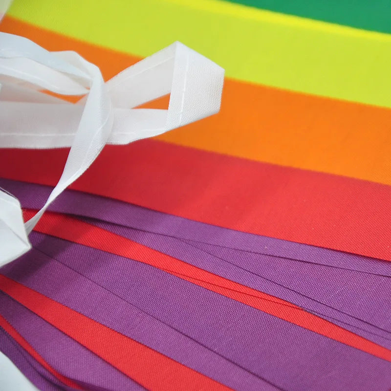 Rainbow string Flags 20pcsset/14x21cm Rainbow  Flags Banner LGBT Pride Lesbian Gay Parades string