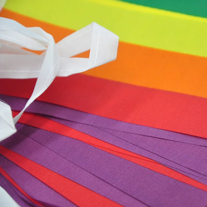 Rainbow string Flags 20pcsset/14x21cm Rainbow  Flags Banner LGBT Pride Lesbian Gay Parades string