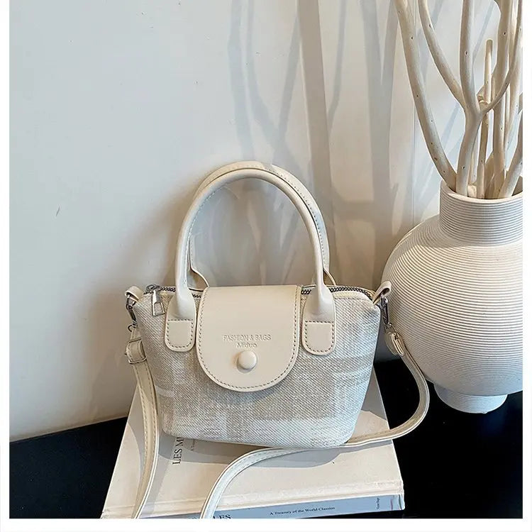 Korean Style Women’s Cloth Shoulder Bag