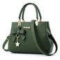 Fashion Women’s Large‑Capacity PU Leather Shoulder Bag (Vintage Designer Satchel &amp; Crossbody Tote)