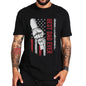 Custom Best Dad Ever T Shirt with Kids Name Fist Bump Dad Shirt Personalized Dad Grandpa American Flag T Shirt Fathers Day Gift
