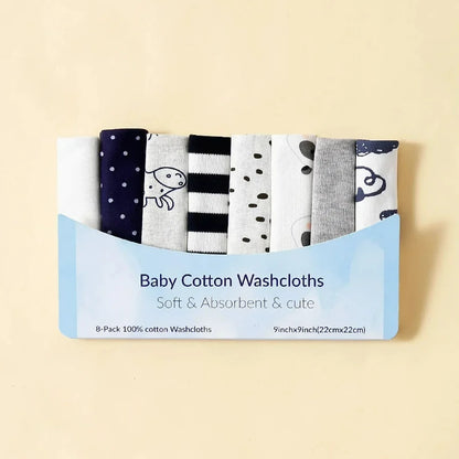 5/8 Pcs/Set Cotton Newborn Baby Towels Saliva Towel Nursing Towel