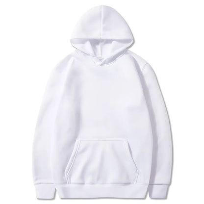 Men's and Women's Solid Color Pocket Hoodies: Fashionable, Casual, Sports Fitness Sweatshirts, Multi-Color Pullovers