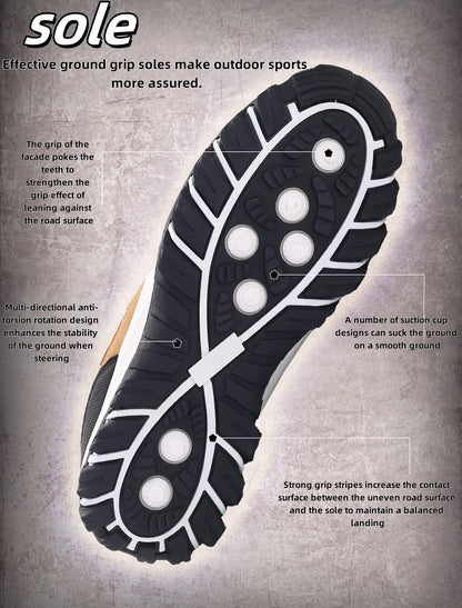 High-Quality Men's Casual Shoes, Waterproof and Lightweight