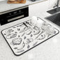 Super Absorbent Large Drying Mat – Anti‑Slip Quick‑Dry Pad for Kitchen, Coffee Station, Bathroom & Tableware