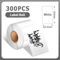 Phomemo A6 4x6inch Direct Thermal Labels 100 Labels Per stacked - shipping label FanFold Paper For PM-241BT/D520 Waybill Printer