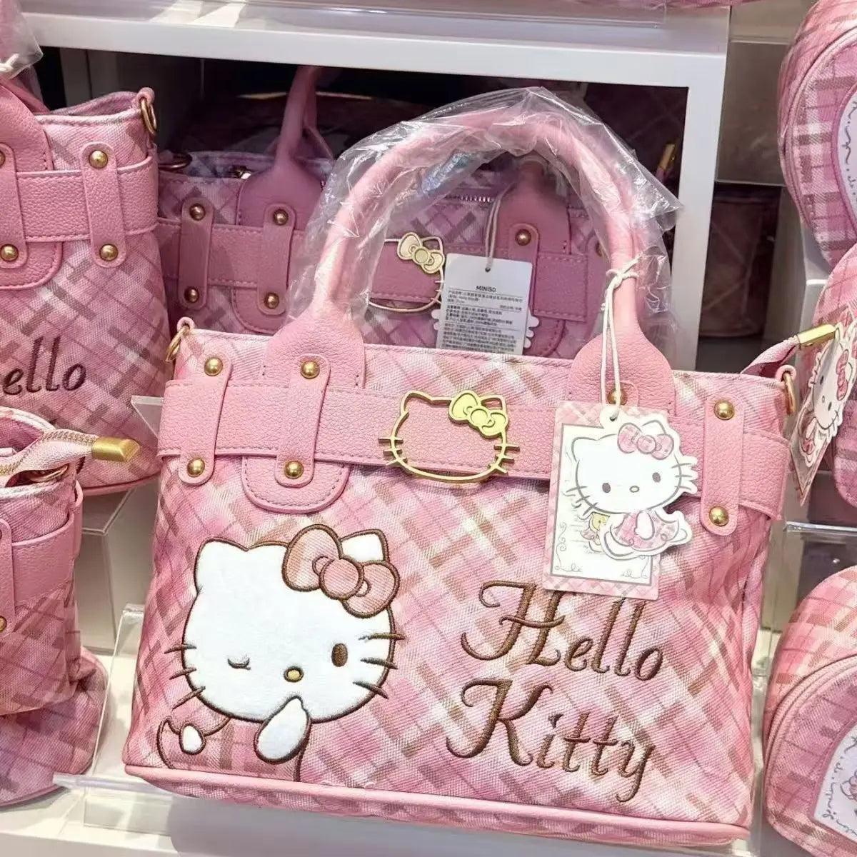 Hello Kitty Fashion Shoulder Tote – Large Capacity