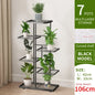 Multi‑Tier Iron Plant Stand – 4/5/6‑Layer Flower Shelf
