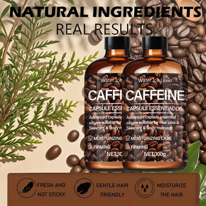 Caffeine Hair Growth Essence – Follicle Activating Oil for Stronger Roots & Soft, Nourished Hair