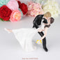 Bride & Groom Funny Wedding Cake Topper Figurine