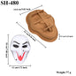 Halloween Mask Design Cake Mold Skull Design Chocolate Mold Halloween Silicone Cake Mould Kitchen Bakeware Dessert Tools