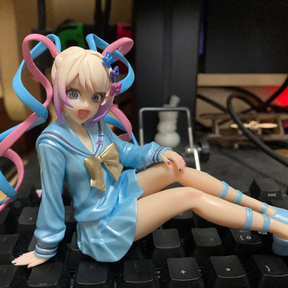 New Needy Girl Overdose Anime Figure KAngel OMGkawaiiAngel Action Figures Virtual Uploader PVC Collection Model Ornaments Gift