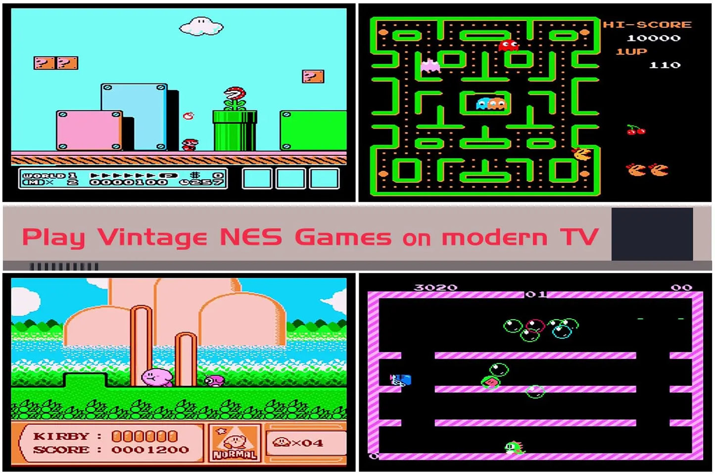 Retro 8‑Bit Game Console – 620 Games, AV Output