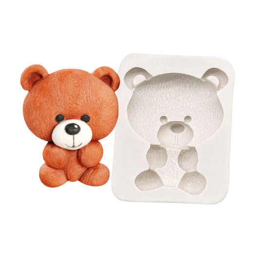 Bear Silicone Cake Baking Mold Sugarcraft Chocolate Cupcake Fondant Cake Decorating Tools