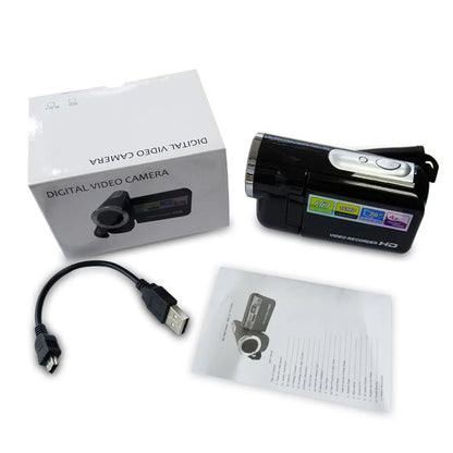 2.4" HD 1080P Digital Camera &amp; Rotatable Camcorder (16MP)