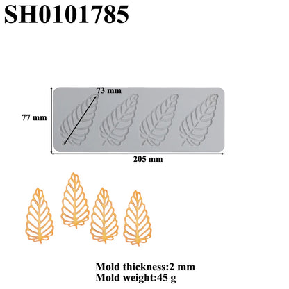 Meibum Fruit and Leaves Design Cake Lace Mat Sugarcraft Silicone Molds Fondant Cake Moulds Dessert Decorating Tools Bakeware
