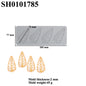 Meibum Fruit and Leaves Design Cake Lace Mat Sugarcraft Silicone Molds Fondant Cake Moulds Dessert Decorating Tools Bakeware