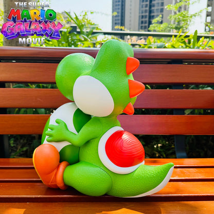 Green Dinosaur Popcorn Storage Bucket (Mario Galaxy Movie Model)