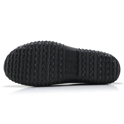 Mens Kitchen Working Shoes Non-slip Waterproof Chef Shoes Casual Unisex Work Shoes Water Shoes Rain Cotton Boots Plus Size 35-47