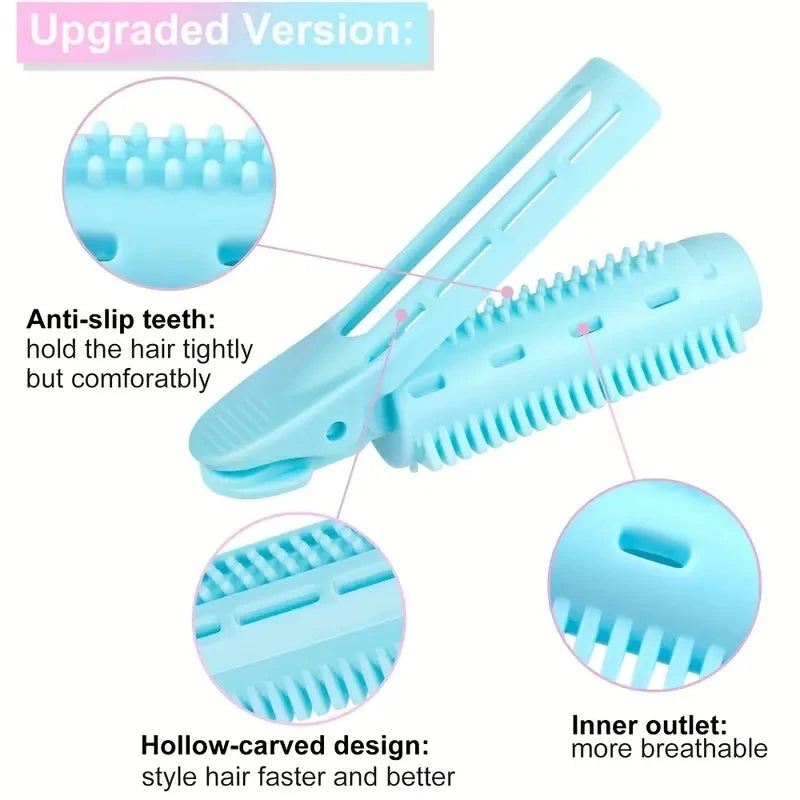 8 PCS Hair Root Fluffy Clip Bangs Curling Clips