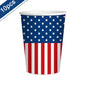 Independence Day Party Disposable Cutlery American Flag Plate Paper Cup For USA Birthday Party Supplies Patriotic Decorations