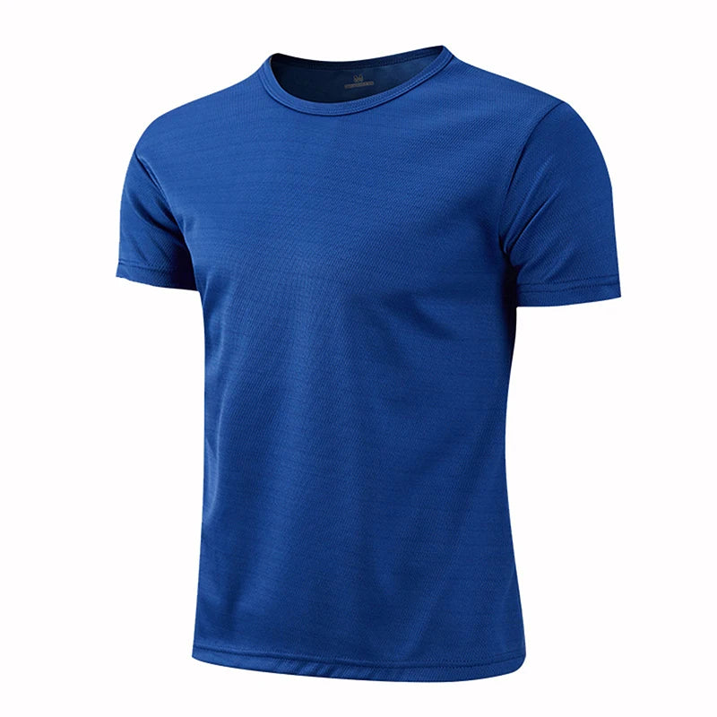 Running Shirts Soccer Shirts Men's Jersey Sportswear Mens Jogging T-Shirts Quick Dry Compression Sport T-Shirt Fitness Gym