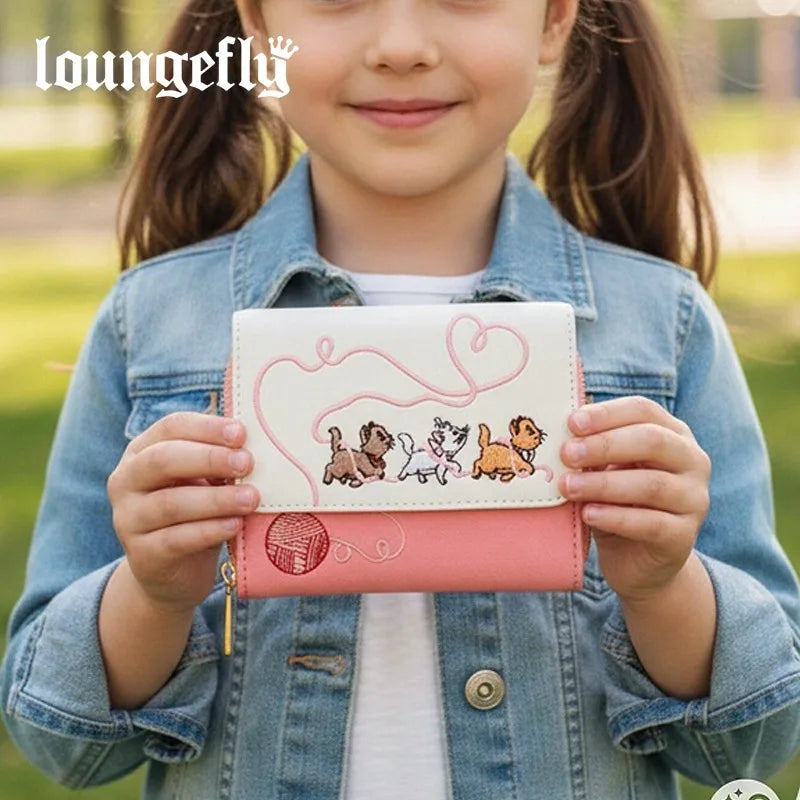 Loungefly Mini Wallet – Marie / Pooh / Belle / Eeyore / Woody / Floral