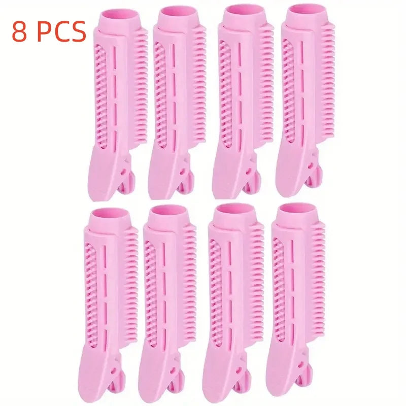 8 PCS Hair Root Fluffy Clip Bangs Curling Clips