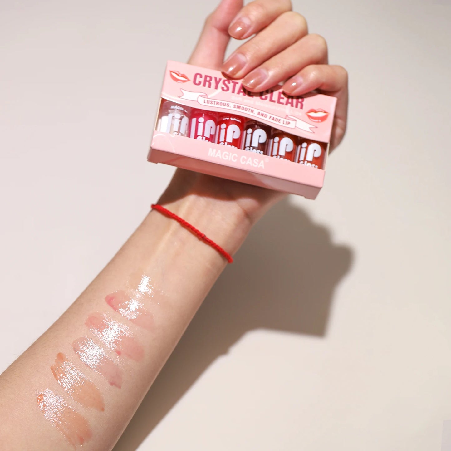 6pcs/set Hydrating Jelly long-lasting Moisturizing Lip Oils