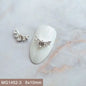 10pcs/lot Luxury No Fading Bow Butterfly Arc Nail Art Parts Zircon Crystal Manicure Nails Accesorios Supplies Decorations Charms