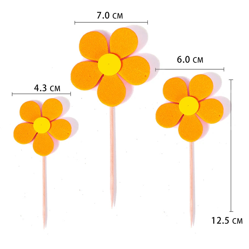 Princess Flower Cake Topper – Happy Birthday Decoration for Girl’s 1st Birthday, Baby Shower & Party Gift Box