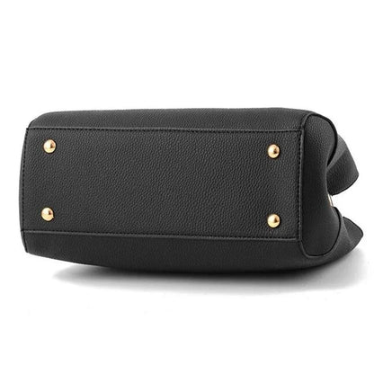 Women’s Flower Pendant Tote – Fashion Office & Crossbody Handbag