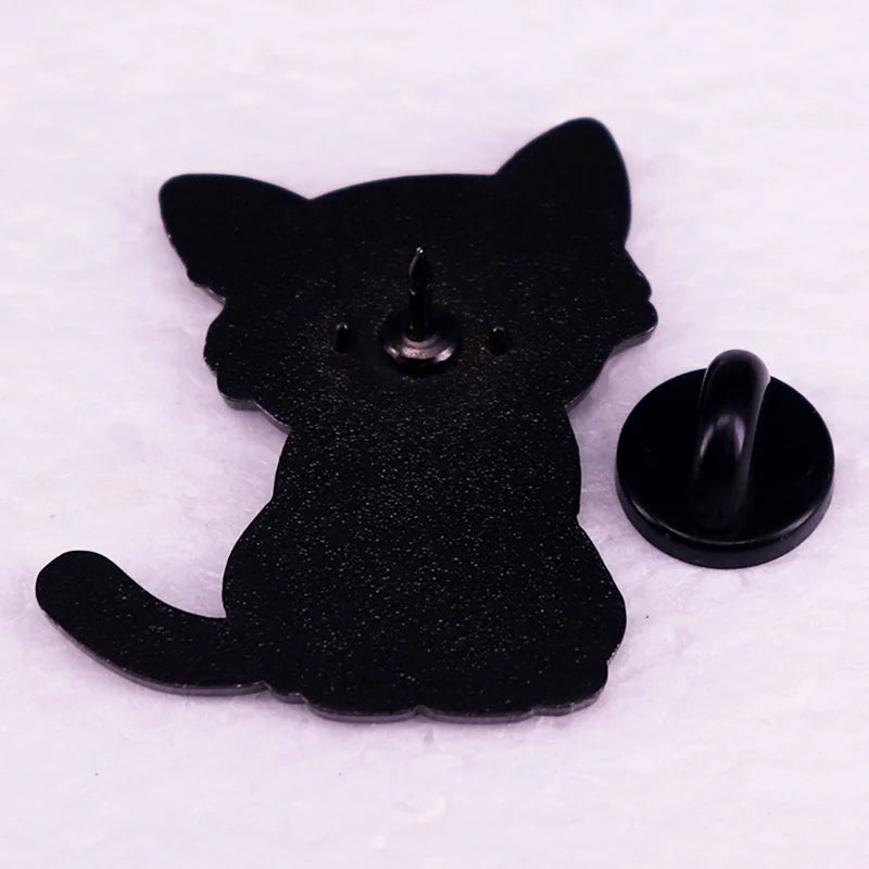 Asexual LGBT Pride Cat Enamel Pin Kawaii Rainbow Kitty Purride Badge Brooch Jewelry Backpack Decorate