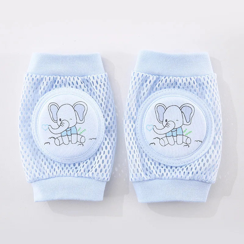 Baby Accessories Knee Pads Safety Boy Girl Kids Crawling Gaiter Toddler Slip Protector Infant Animal Monkey Tiger Dino Elephant