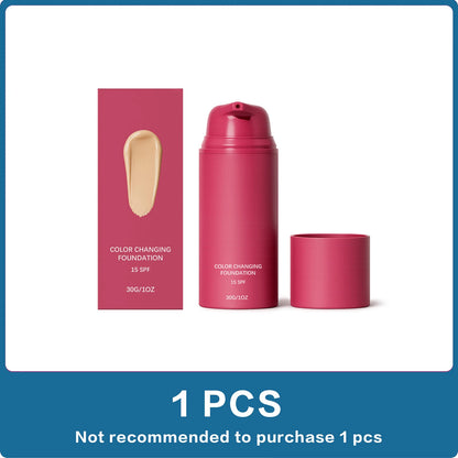 Color‑Changing Foundation – Natural Tone 30g