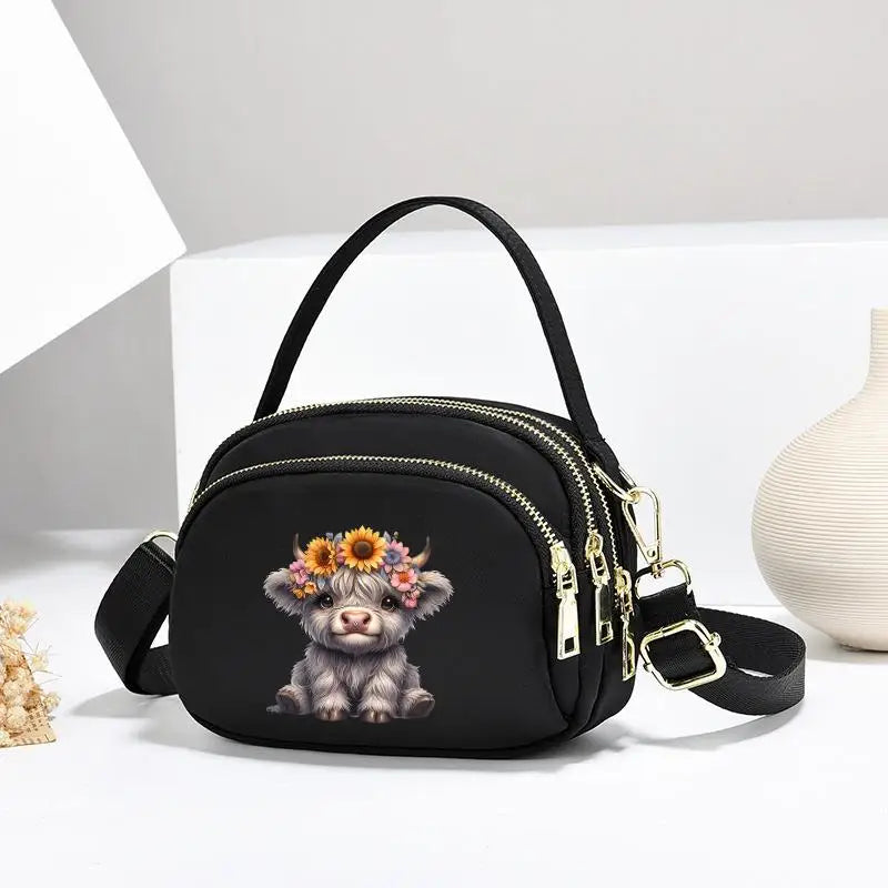 Cute Animal Music Crossbody Phone Bag