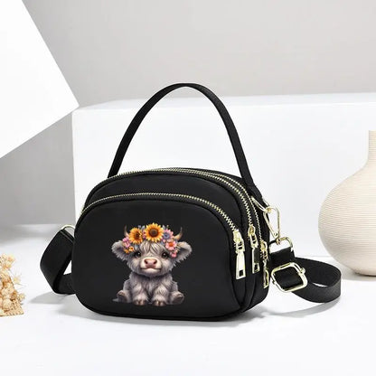 Cute Animal Music Crossbody Phone Bag