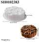 Romantic Heart or Rose Design Silicone Cake Molds Valentine's Day Mousse Cake Mold Kitchen Bakeware Dessert Decorating Tools