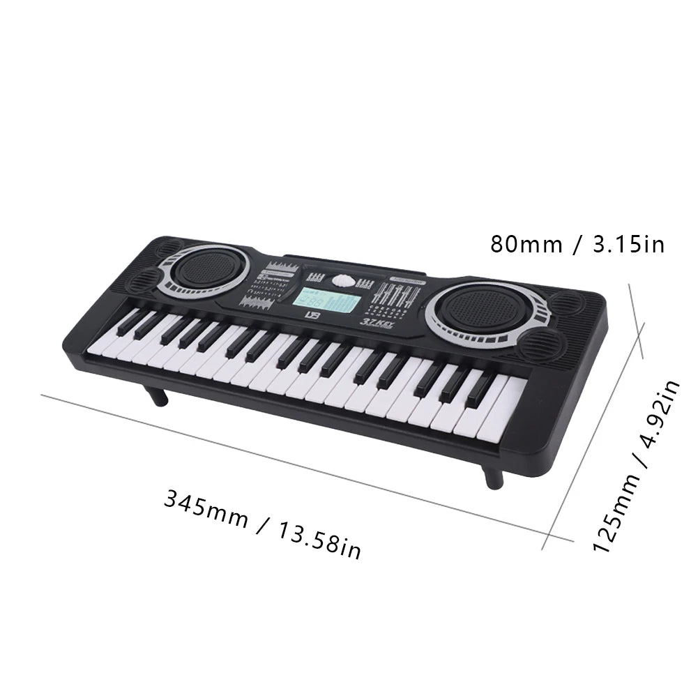 61‑Key USB Digital Keyboard Piano – Portable Children’s Electronic Organ & Musical Toy