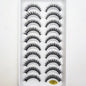 10 Pairs of Natural 3D Mink Lashes