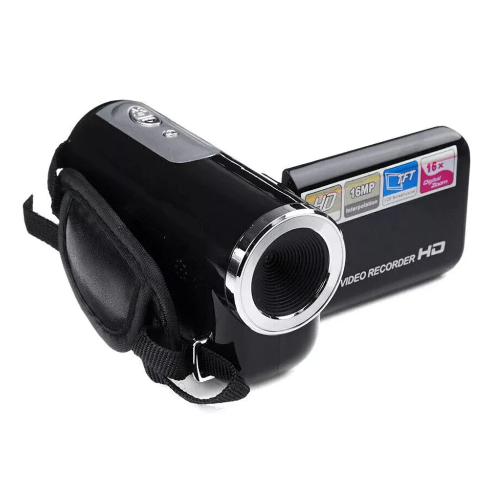 16MP 1080P Mini Digital Camera &amp; Video Recorder (16X Zoom, 2" HD Screen)