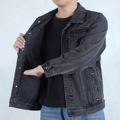 Men’s Thick Winter Denim Workwear Jacket