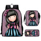 Santoro Gorjuss Kids School Backpack Set – Lightweight Backpack, Shoulder Bag & Pencil Case